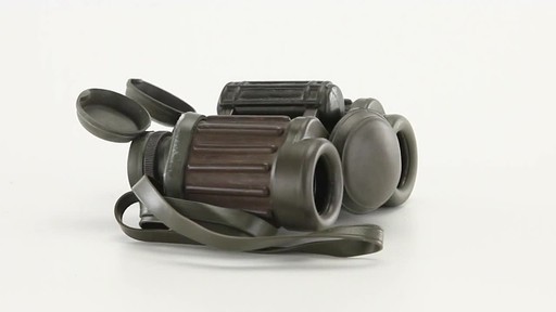 Used Hensoldt / Zeiss 8x30 German Army Binoculars 360 View - image 2 from the video